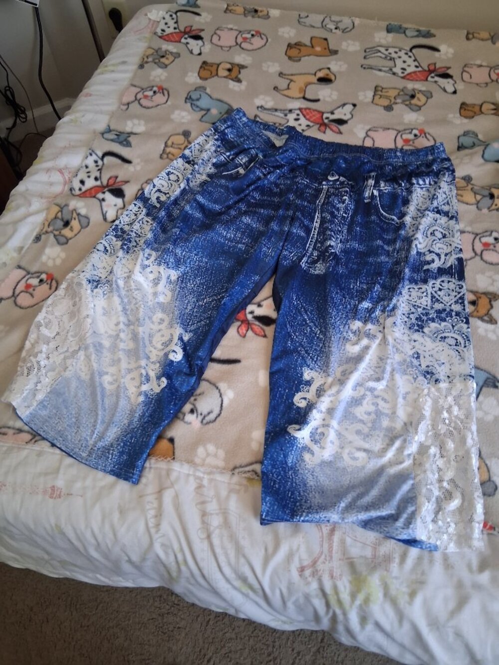 lacey capris for plus size women